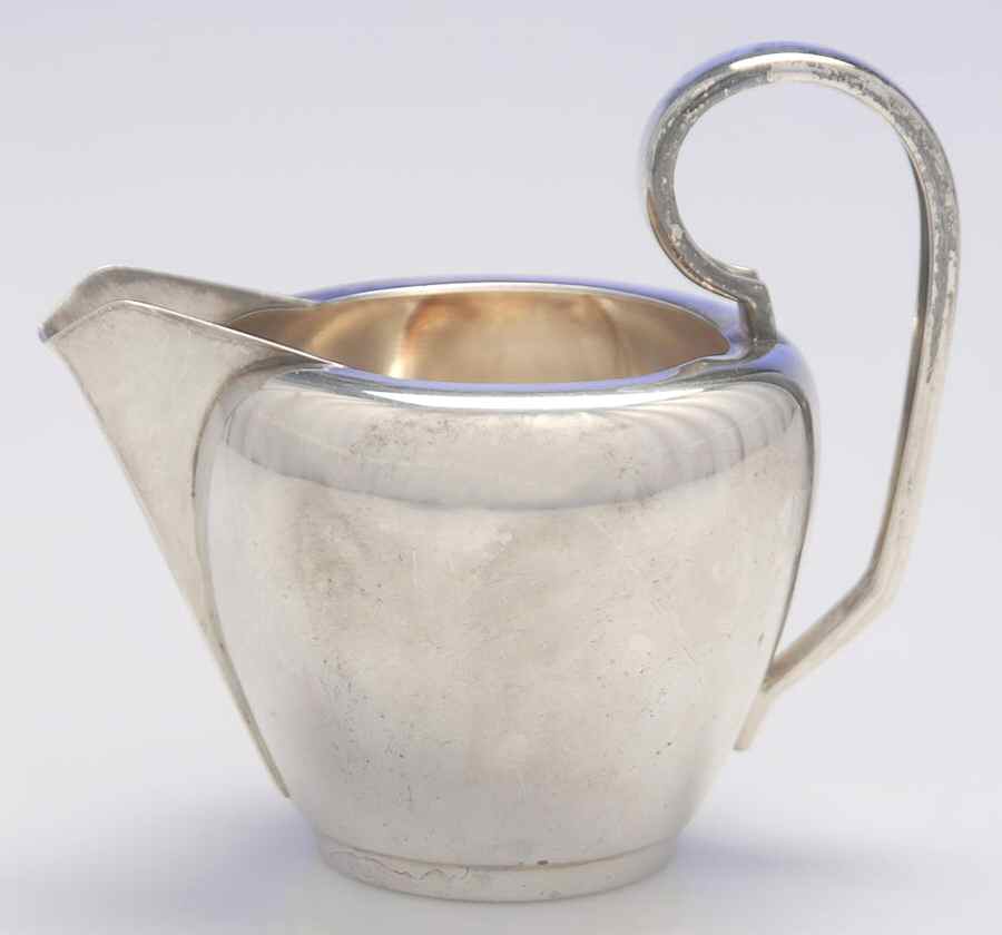 984A (Sterling, Hollowware) Mini Creamer by Georg Jensen (Denmark)-1