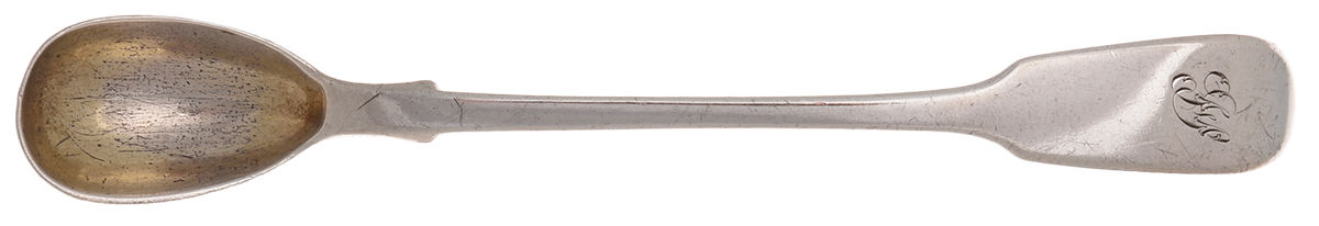 GWA10 (Sterling) Mustard Spoon by George William Adams-1
