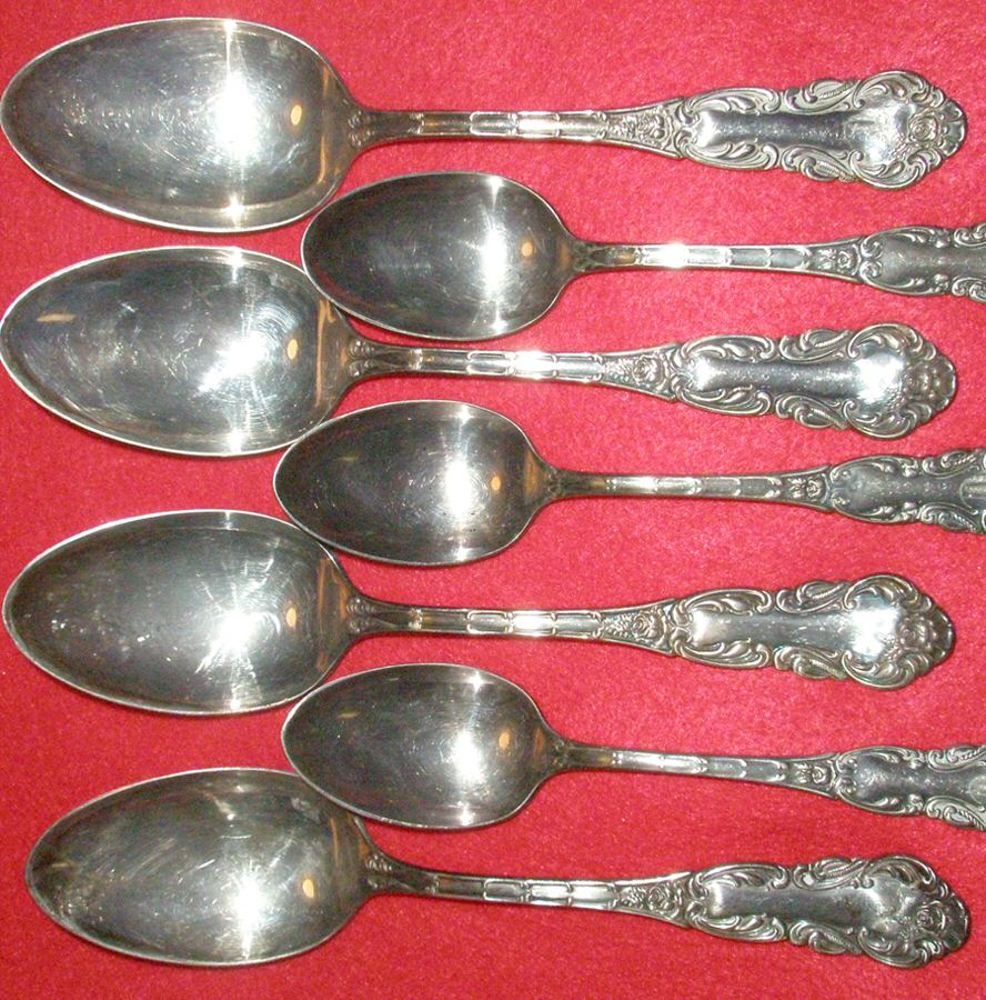 G2M1 (Silverplate) Place/Oval Soup Spoon by Gale Mfg Co-1