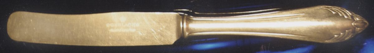 GEA7 (Silverplate) Old French Hollow Knife by Gerlach-1