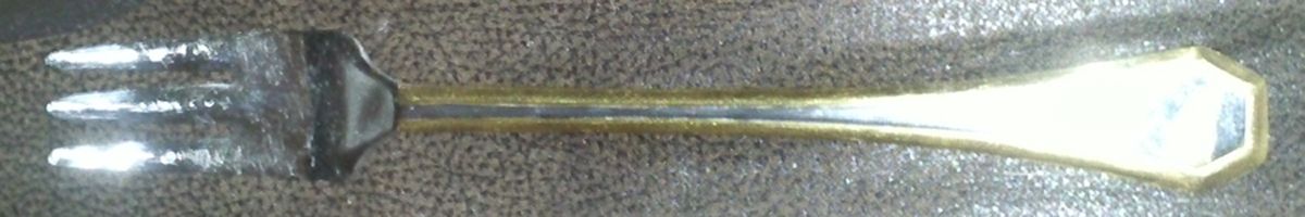 Doroty-Gold (Stainless) Cocktail/Seafood Fork by Gottinghen-1