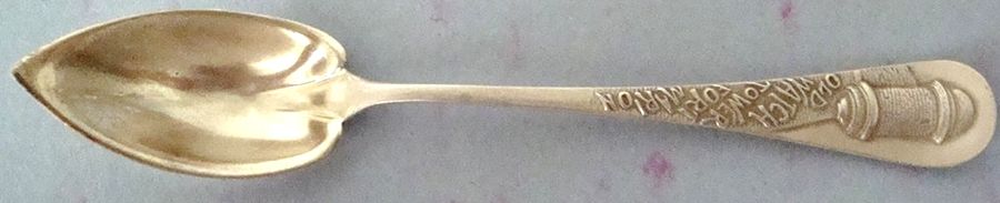 States & Cities Souvenir (Sterling) Florida Teaspoon by Greenleaf & Crosby-1