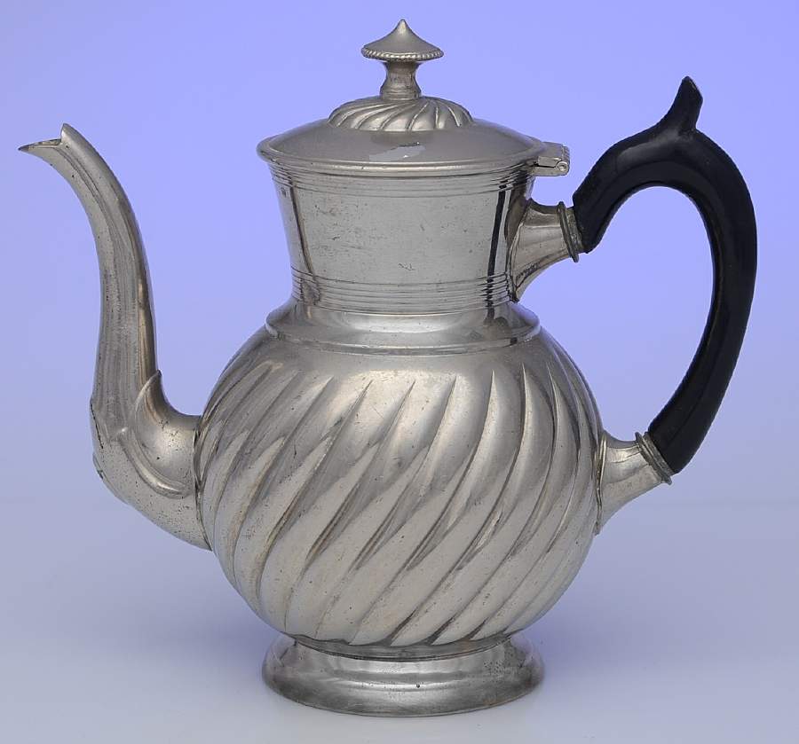 1635 (Silverplate, Hollowware) Silverplate Coffee Pot by Gerhardi & Co-1
