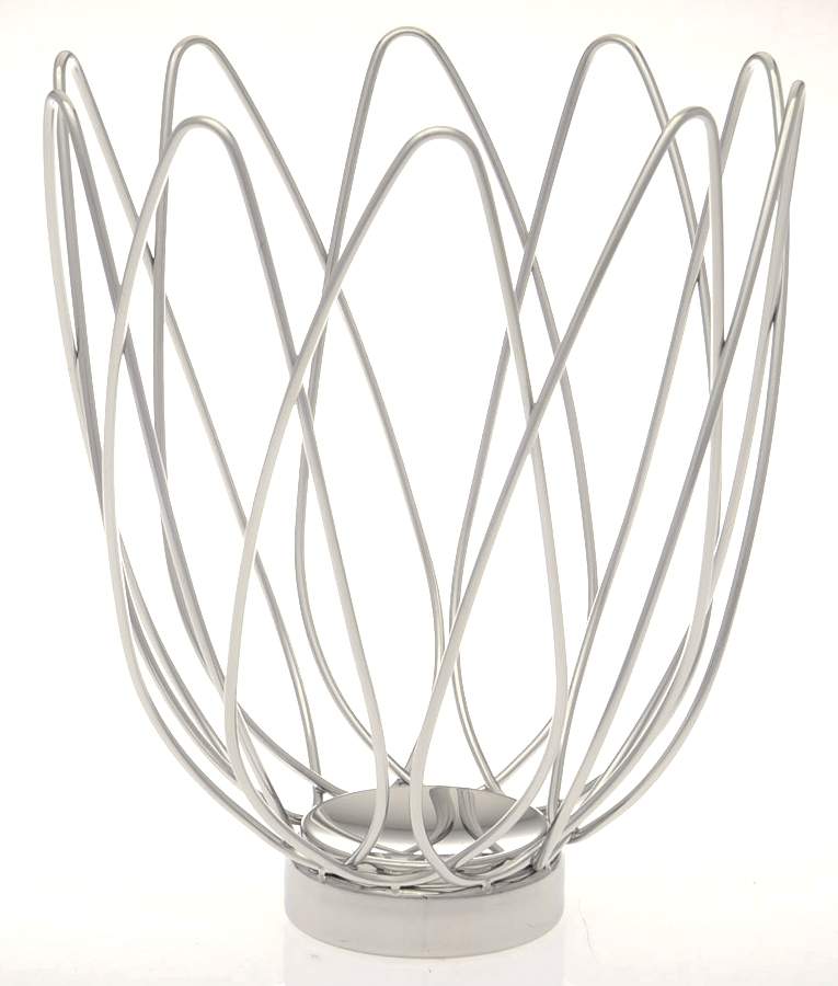 Strings (Stainless, Hollowware) 9" Round Bowl by Georg Jensen (Denmark)-1