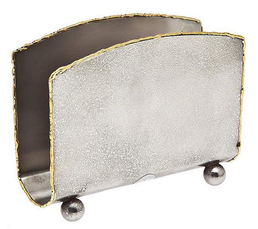 Golden Frost (Nickelplate, Hollowware) Napkin Holder by Godinger-1