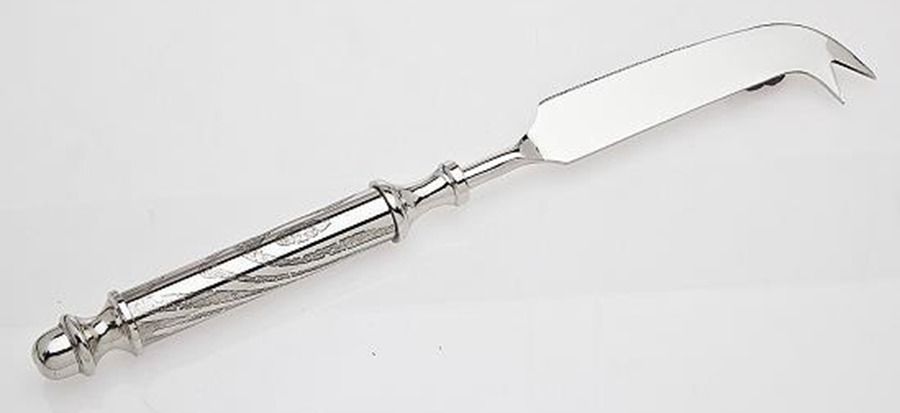 Woodlands (Stainless) Cheese Knife with Stainless Blade by Godinger-1