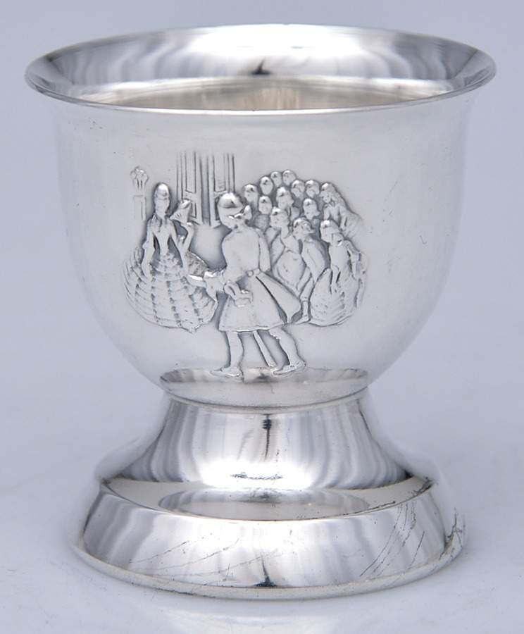 GFK13 (Silverplate, Hollowware) Egg Cup by Gerofabriek-1