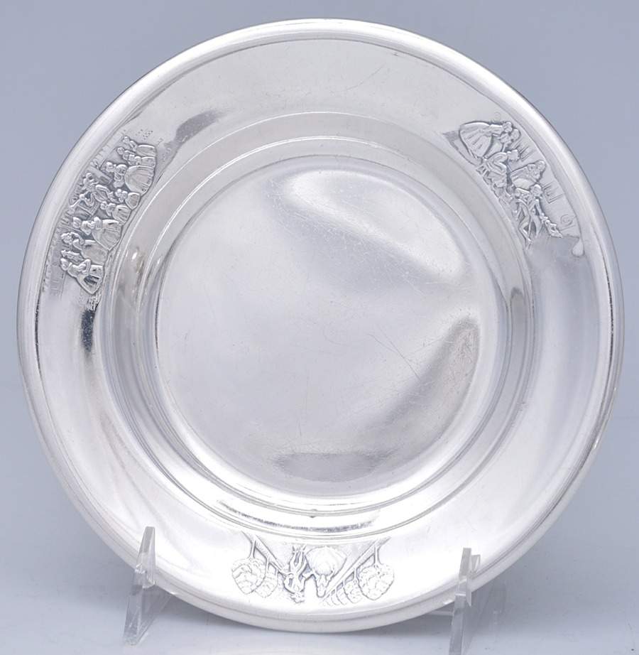 GFK13 (Silverplate, Hollowware) Child's Plate by Gerofabriek-1