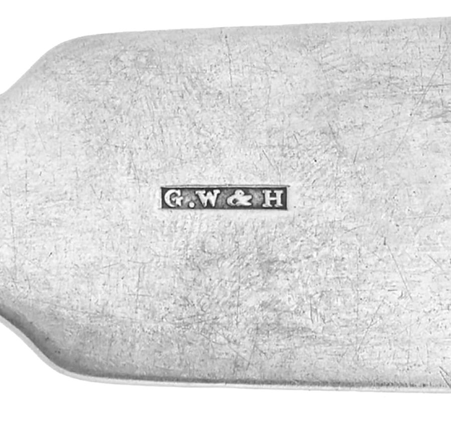 Coin Silver Flatware Tablespoon (Serving Spoon) by Gale, Wood & Hughes-3
