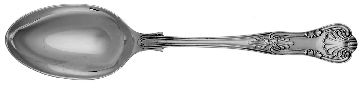 Kings (Sterling) Dessert/Oval Soup Spoon by Gee & Holmes, Ltd-1