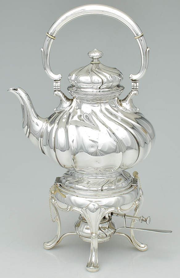 GKU1 (Hollowware) Kettle, Stand & Burner by Gebruder Kuhn-1