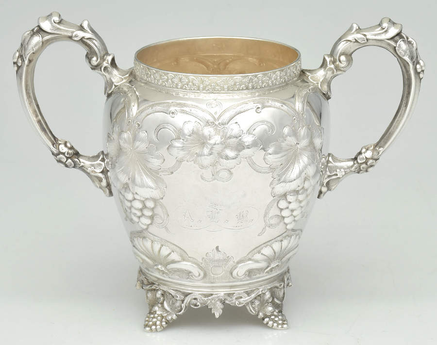 GGY3 (Coin, Hollowware) Open Sugar Bowl by George Doty-1