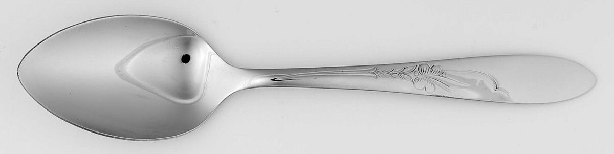Heather (Stainless) Tablespoon (Serving Spoon) by Unknown Mfg Silver-1
