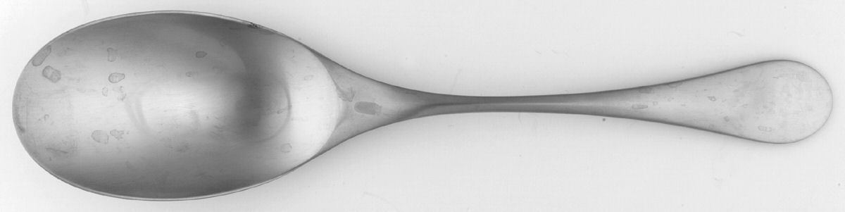 Mango (Stainless) Solid Smooth Casserole Spoon by Hackman-1