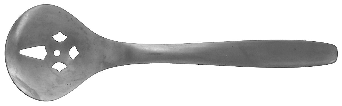 Highlight Pinch (Stainless) Pierced Tablespoon (Serving Spoon) by Hull-1