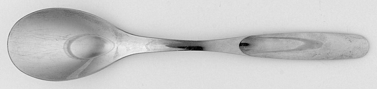 HCK8 (STAINLESS) Solid Salad Serving Spoon by Hackman-1