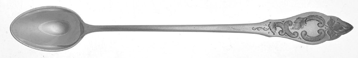 HNE1 (Silverplate) Iced Tea Spoon by Hanseat-1