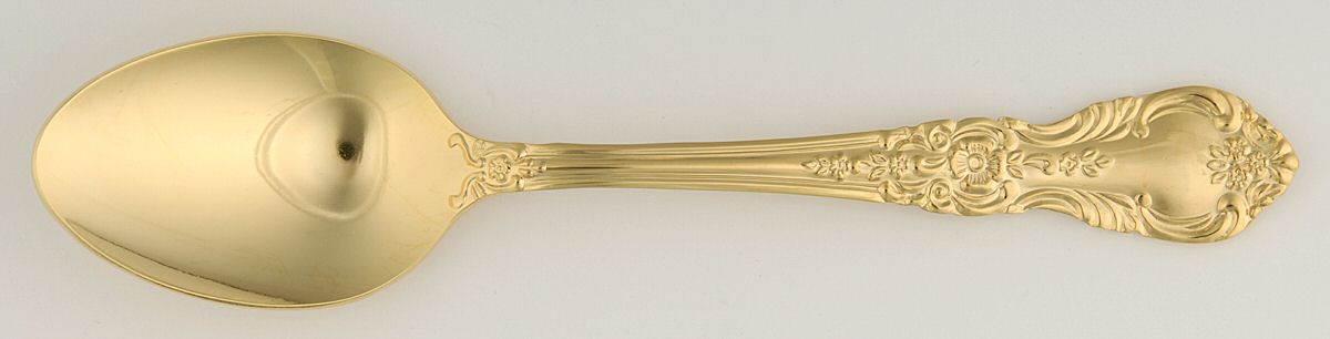 Golden Versailles (Gold Electroplate) Teaspoon by Home Concepts-1