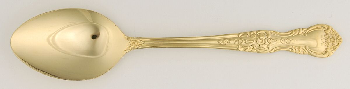 Golden Versailles (Gold Electroplate) Tablespoon (Serving Spoon) by Home Concepts-1