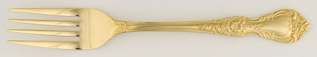 Golden Versailles (Gold Electroplate) Fork by Home Concepts-1
