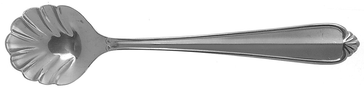 Charlotte (Stainless) Sugar Shell Spoon by Hampton Silversmiths-1