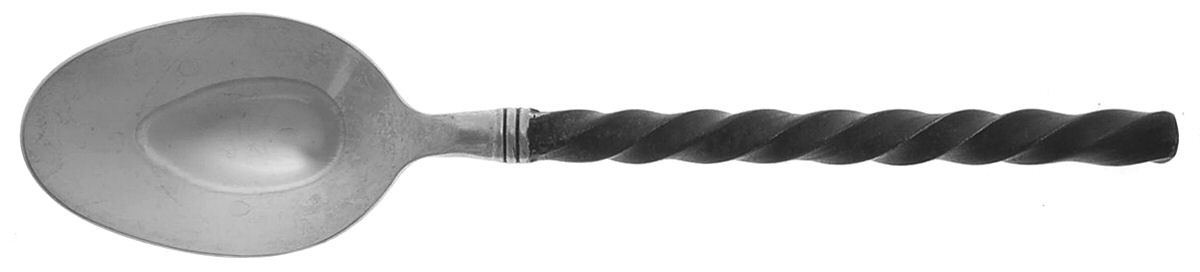 Brade (Stainless) Place/Oval Soup Spoon by Hampton Silversmiths-1