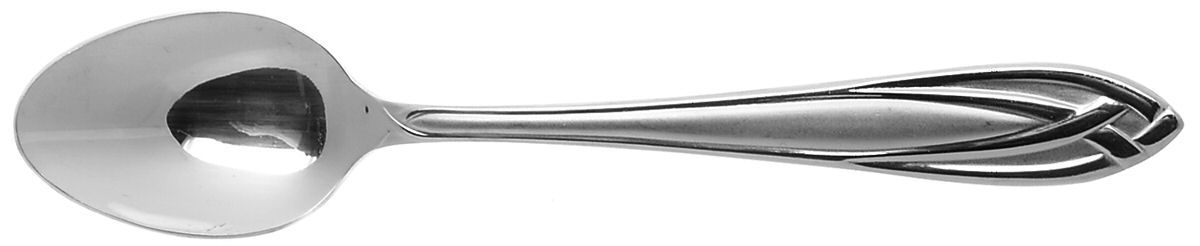 Lace Frosted (Stainless) Teaspoon by Hampton Silversmiths-1