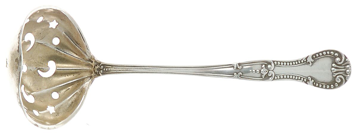 HCU1(Sterling) Small Sugar Sifter by H H Curtis & Co-1