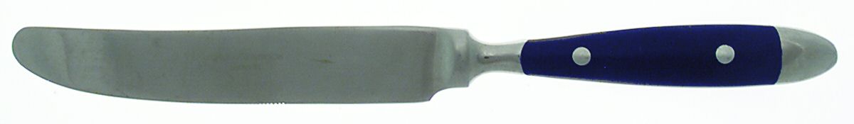 Bistro-Blue (Stainless) New French Solid Knife by Hampton Silversmiths-1