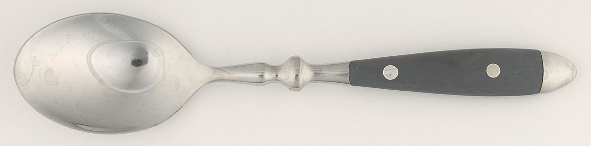Bistro-Blue (Stainless) Place/Oval Soup Spoon by Hampton Silversmiths-1