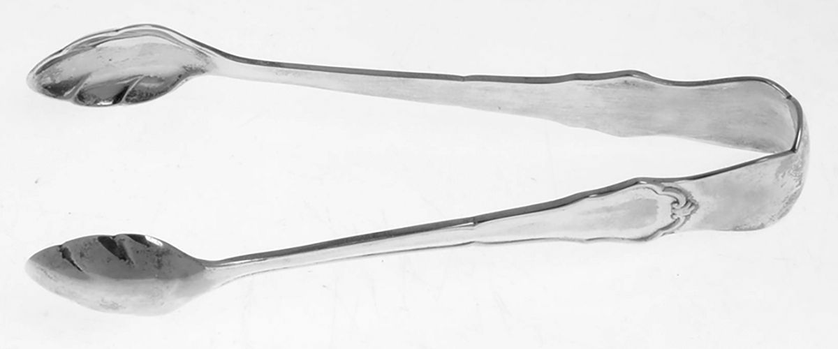 HSK2  Sugar Tongs by Hanseatische Silberwarenfabrik-1