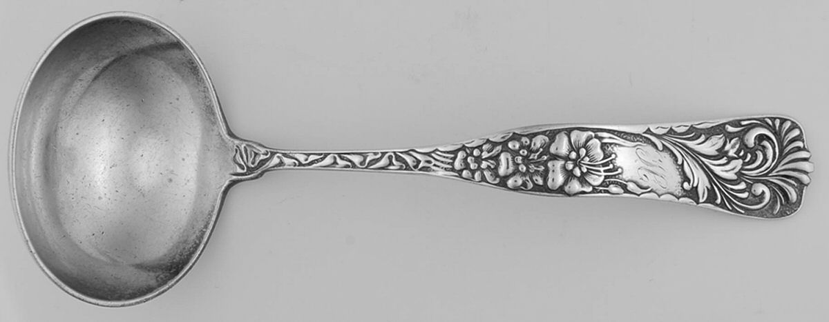 HMD12 (Sterling) Solid Gravy Ladle by Hamilton & Diesinger-1