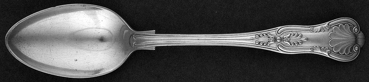 HA11 (Silverplate) Dessert/Oval Soup Spoon by C.A. Hamilton-1