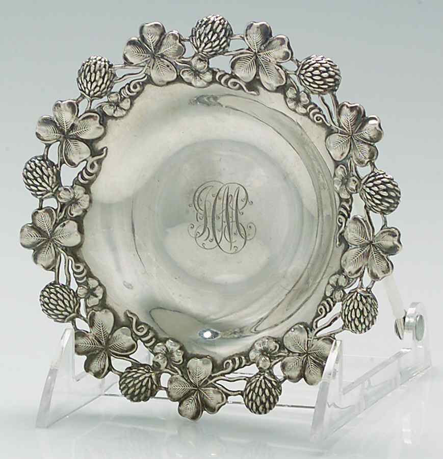 1286 (Sterling, Hollowware) 5" Bon Bon Bowl by Howard & Co-1