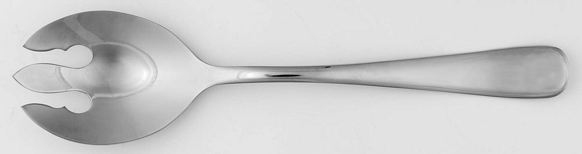Melody (Stainless) Solid Salad Serving Fork by Hampton Silversmiths-1
