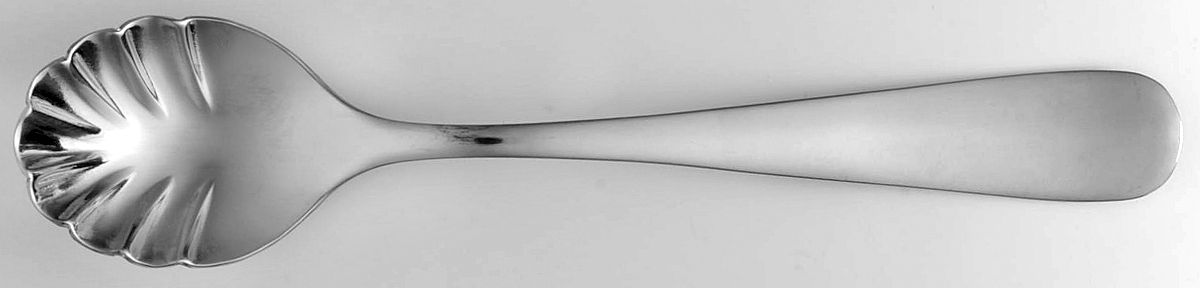 Melody (Stainless) Sugar Shell Spoon by Hampton Silversmiths-1