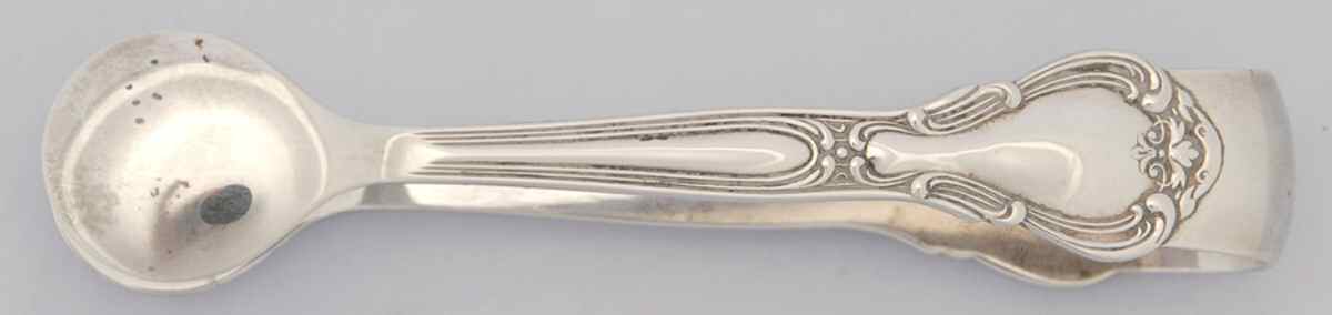 Sterling Hollowware Sugar Tongs by Hirata Co.-1