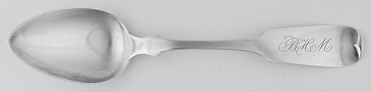 HQT1(Coin) Tablespoon (Serving Spoon) by Hood & Tobey-1