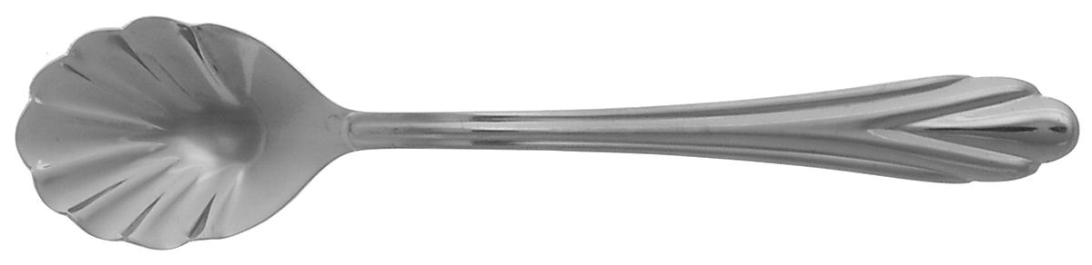 Rose (Stainless) Sugar Shell Spoon by Hampton Silversmiths-1
