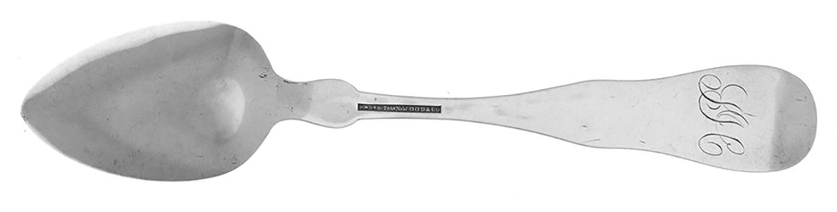 Coin Silver Flatware Dessert/Oval Soup Spoon by Henry B. Stanwood-2