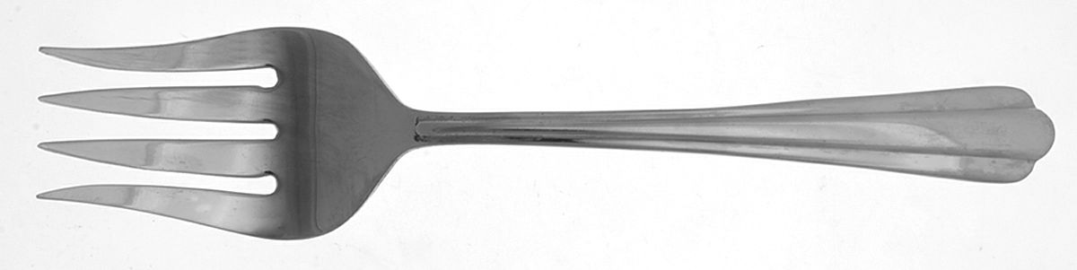 Central (Stainless) Medium Solid Cold Meat Serving Fork by Hampton Silversmiths-1