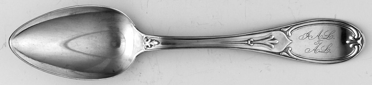 HQT2 (Coin) Dessert/Oval Soup Spoon by Hood & Tobey-1