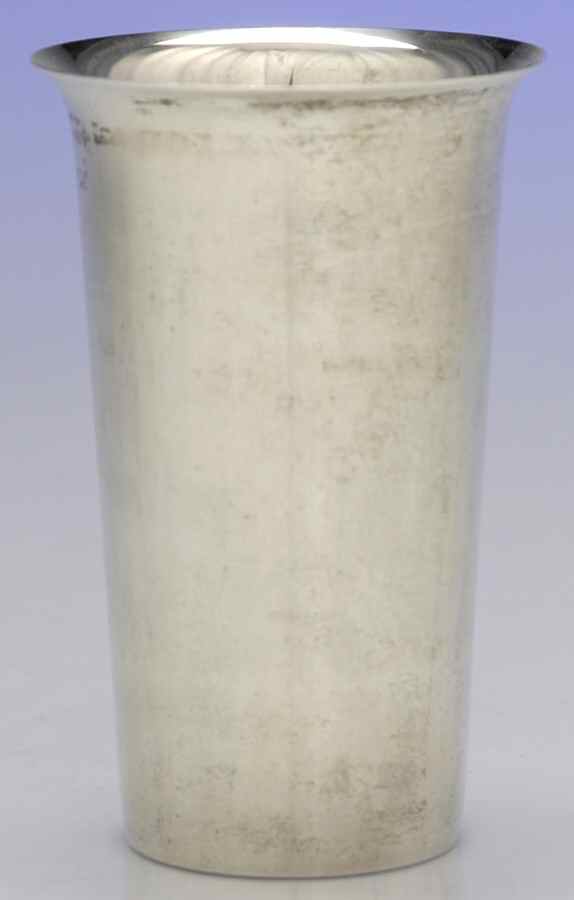 300 (Sterling, Hollowware) 12 Oz Tumbler by Hunt Silver Co-1