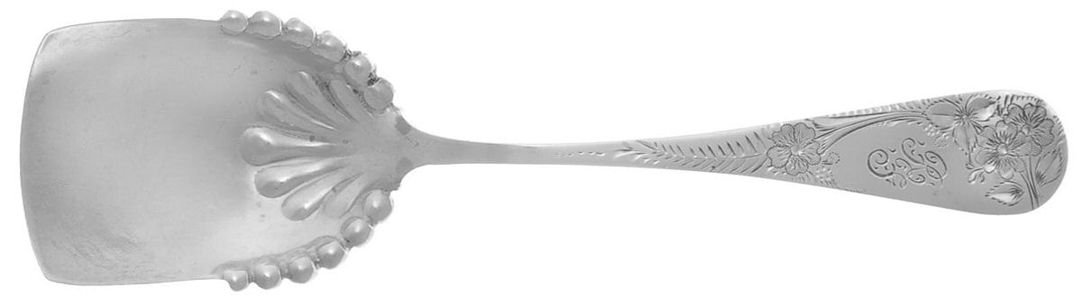 HMD18 (Sterling) Almond Scoop Solid Piece by Hamilton & Diesinger-1
