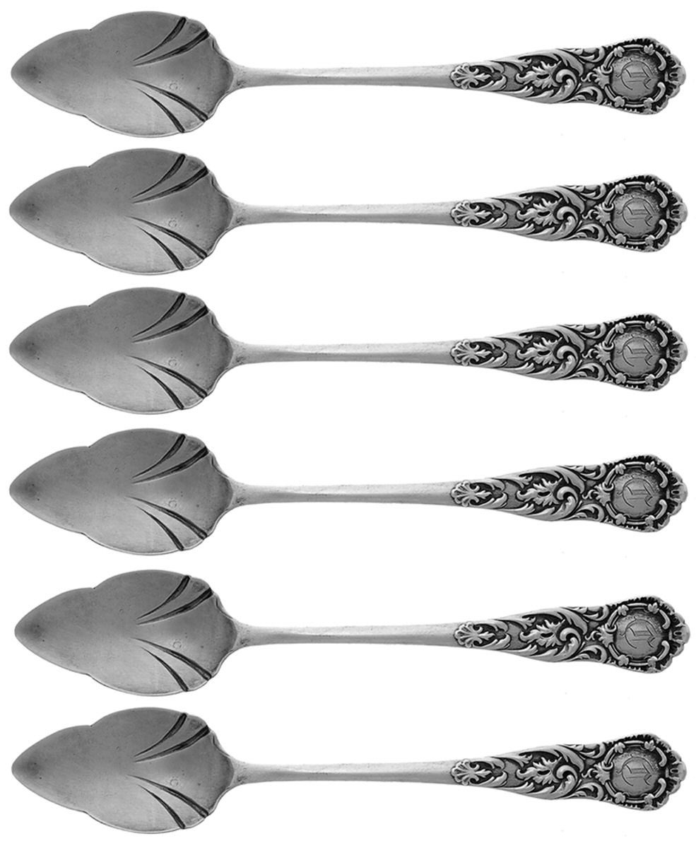 346 (Sterling) Fruit/Orange Spoon - Set of 6 by H H Curtis & Co-1