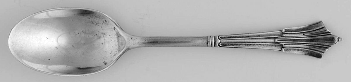H2E2 (Sterling) Demitasse Spoon by Hawksworth, Eyre & Co-1