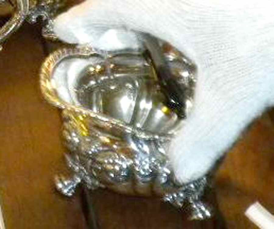 1891 (Sterling, Hollowware) Creamer by Howard & Co-1