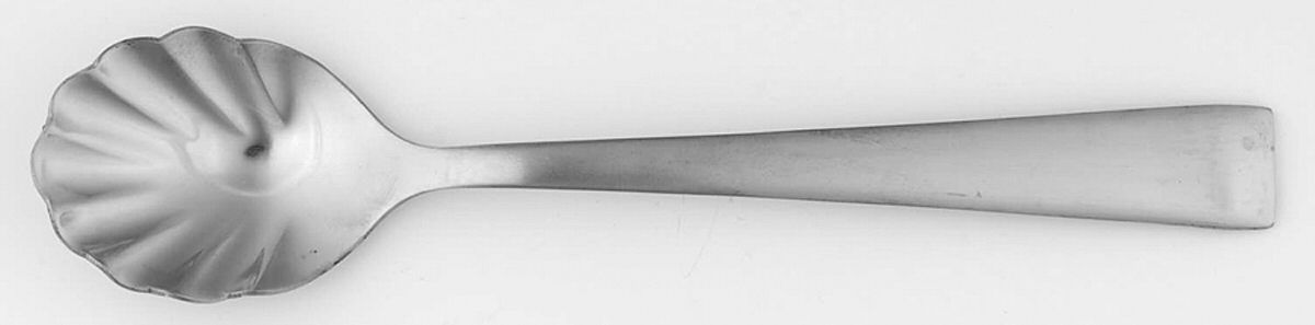 Catalina (Stainless) Sugar Shell Spoon by Hampton Silversmiths-1