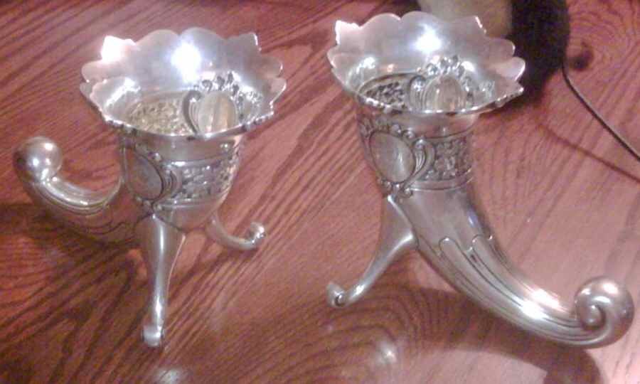 H7C1 (Sterling, Hollowware) Open Salt Individual by Heming & Co Ltd-1