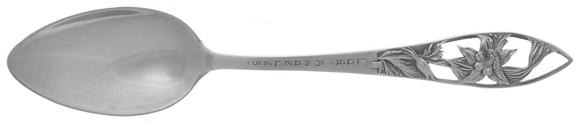 States & Cities Souvenir Spoons(Sterling) California Five O'Clock Spoon by H.H.Tammen Curio Co.-1